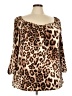 Cato Brown 3/4 Sleeve Blouse Size 26 - 28 - photo 1
