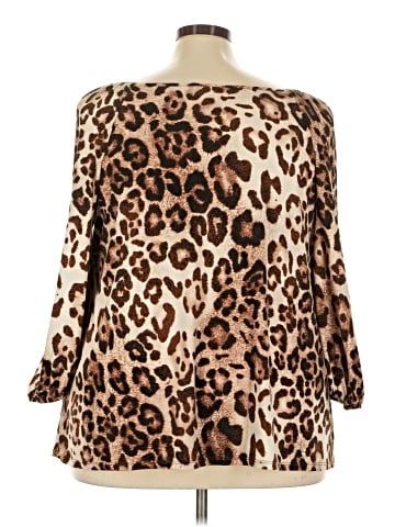 Cato 3/4 Sleeve Blouse (view 2)