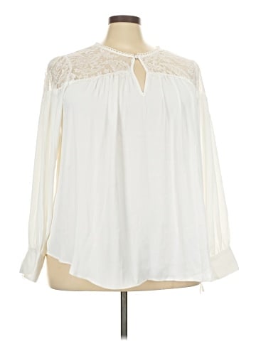 Torrid Long Sleeve Blouse (view 1)