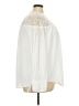 Torrid 100% Polyester Ivory Long Sleeve Blouse Size 3X Plus (3) - photo 4