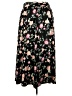 Doublju Floral Black Casual Skirt Size 2X - photo 2