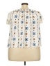 Torrid Ivory Sleeveless Blouse Size 3X Plus (3) - photo 2