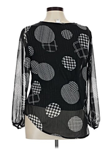 Christopher & Banks Long Sleeve Blouse (view 2)