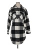 Divided by H&M Plaid Gray Coat Size XXS - photo 1