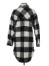 Divided by H&M Plaid Gray Coat Size XXS - photo 2