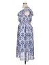 Max Studio 100% Polyester Paisley Blue Casual Dress Size XL - photo 5