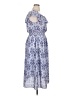 Max Studio 100% Polyester Paisley Blue Casual Dress Size XL - photo 4