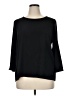 Spense Black 3/4 Sleeve Top Size XL - photo 1