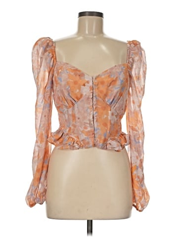 ASTR The Label 3/4 Sleeve Blouse (view 1)