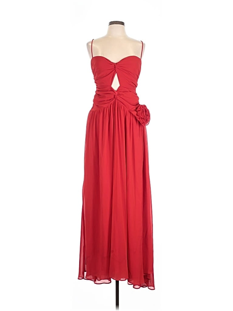 Pre-owned Runaway Cocktail Dress In Red