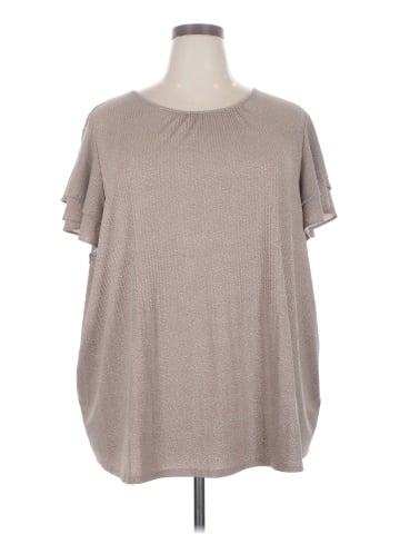Adrianna Papell Short Sleeve Top (view 1)