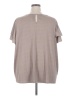 Adrianna Papell Gray Short Sleeve Top Size 3X - photo 2