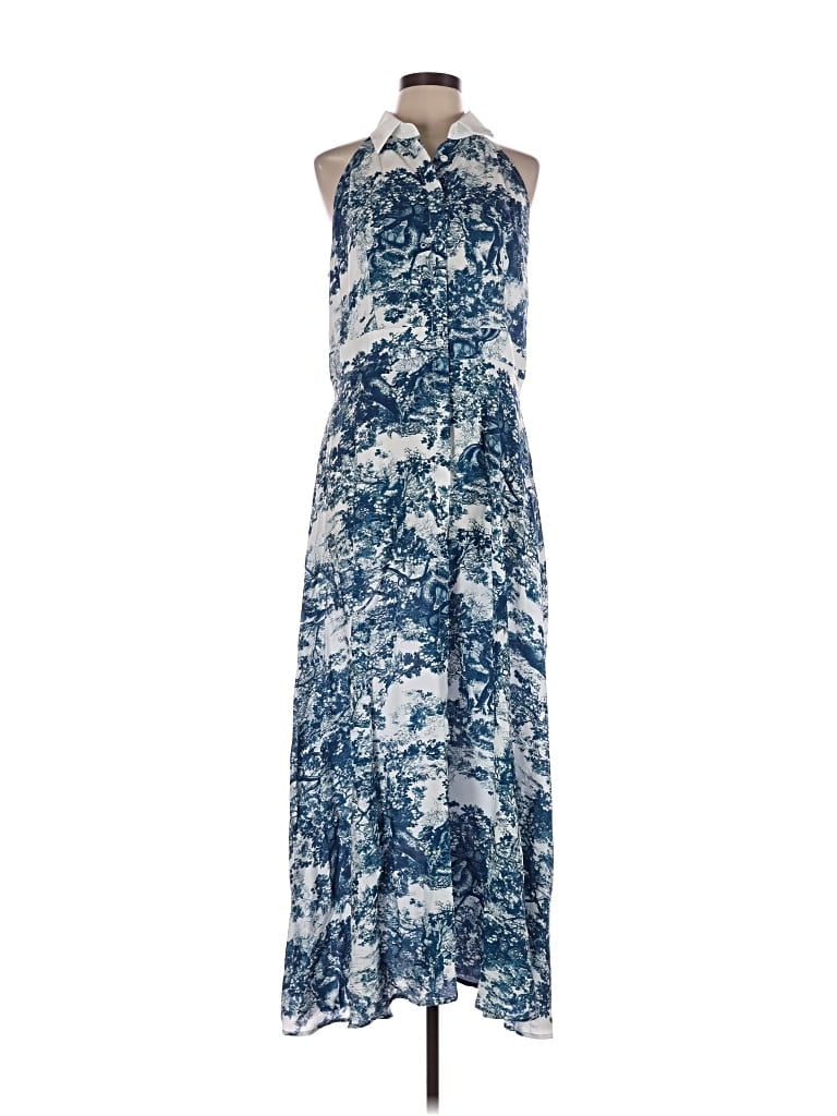 Commense Casual Dress In Blue