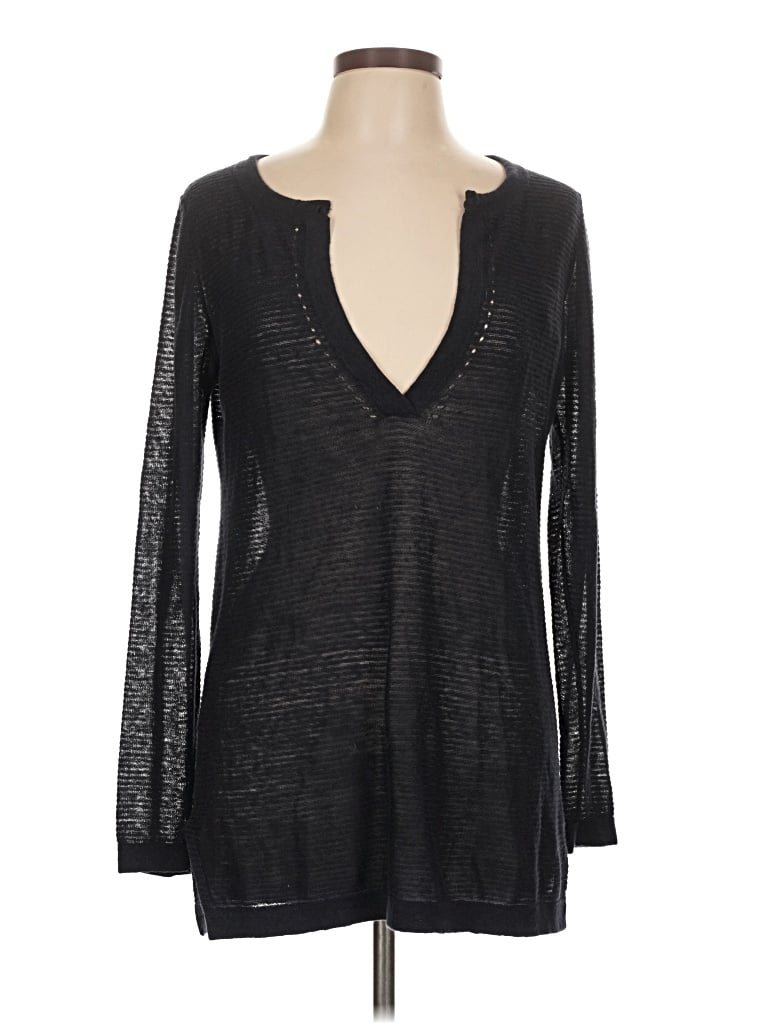 Pre-owned Assorted Brands Pullover Sweater In Black