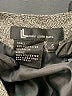 Larry Levine 100% Polyester Chevron-herringbone Gray Casual Skirt Size 6 - photo 4