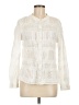 Dylan 100% Cotton Ivory Long Sleeve Blouse Size M - photo 1