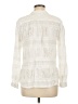 Dylan 100% Cotton Ivory Long Sleeve Blouse Size M - photo 2