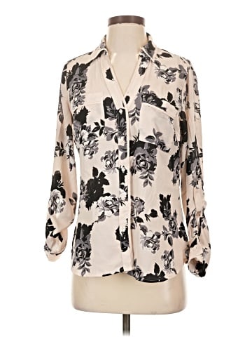 Candie's Long Sleeve Blouse (view 1)