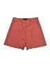 Theory 100% Cotton Solid Red Shorts Size 0 - photo 1