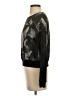 Express 100% Cotton Print Black Pullover Sweater Size XS - photo 5