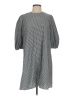 MNG Checkered-gingham Gray Casual Dress Size 4 - photo 1