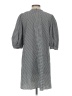 MNG Checkered-gingham Gray Casual Dress Size 4 - photo 2