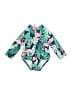 Carter's Tropical Green One Piece Swimsuit 0-3 MO / 3 MO - photo 1