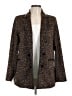Anne Klein Animal Print Brown Blazer Size L - photo 1