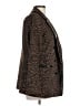Anne Klein Animal Print Brown Blazer Size L - photo 4