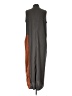 Unbranded 100% Polyester Color Block Gray Casual Dress Size L - photo 2