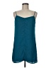 ASOS 100% Polyester Solid Blue Teal Cocktail Dress Size 6 (petite) - photo 1