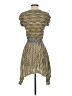 BCBGMAXAZRIA Tweed Yellow Casual Dress Size XXS - photo 2