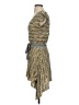 BCBGMAXAZRIA Tweed Yellow Casual Dress Size XXS - photo 5