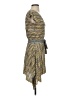 BCBGMAXAZRIA Tweed Yellow Casual Dress Size XXS - photo 4