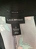Lane Bryant Floral Black Casual Pants Size 22 - photo 4