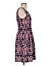 Vince Camuto Floral Blue Casual Dress Size 2 - photo 4