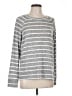 Mix by 41 Hawthorn Stripes Gray Pullover Sweater Size L - photo 1