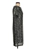 Ann Taylor Metallic Silver Cocktail Dress Size S - photo 4