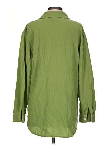 Soft Surroundings 3/4 Sleeve Button-Down Shirt (view 2)