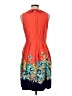 Spense Tropical Orange Casual Dress Size 8 - photo 2
