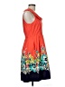 Spense Tropical Orange Casual Dress Size 8 - photo 4