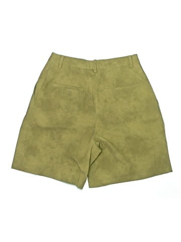 Topshop Khaki Shorts (view 2)