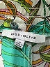 Rose + Olive Tropical Green Casual Pants Size 1X - photo 7