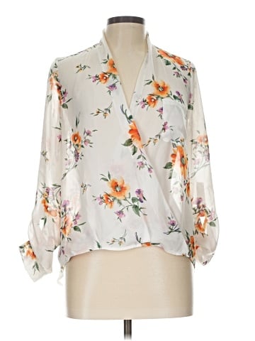 Love Tree 3/4 Sleeve Blouse (view 1)