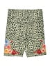 Johnny Was Animal Print Green Shorts Size L - photo 1