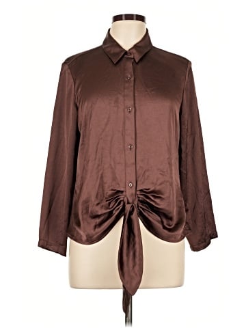Express Long Sleeve Blouse (view 1)