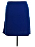 Spense Solid Blue Casual Skirt Size L - photo 2