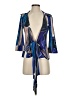 Diane von Furstenberg Blue Jacket Size 4 - photo 1