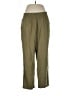 Old Navy Solid Green Linen Pants Size L - photo 1