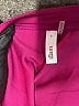 Glam 100% Polyester Burgundy Short Sleeve Blouse Size S - photo 7